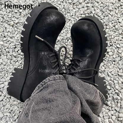Schnürschuhe aus Echtleder für Herren – klassisch & bequem