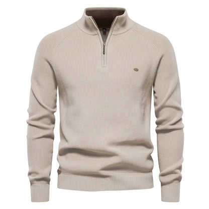 Herren Pullover im lässigen Stil mit Rollkragen für Herbst und Winter