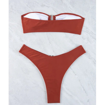 Sexy Bikini-Set für Damen mit brasilianischem Schnitt – ideal für Strand und Pool