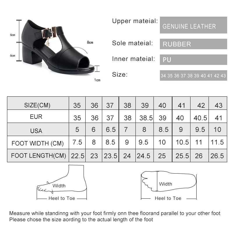 AIYUQI Frauen Sandalen Aus Echtem Leder 2024 Sommer Mode Stil Frau Sandalen Feste Beiläufige Prägnante Dame Med Ferse Schuhe Sandalen
