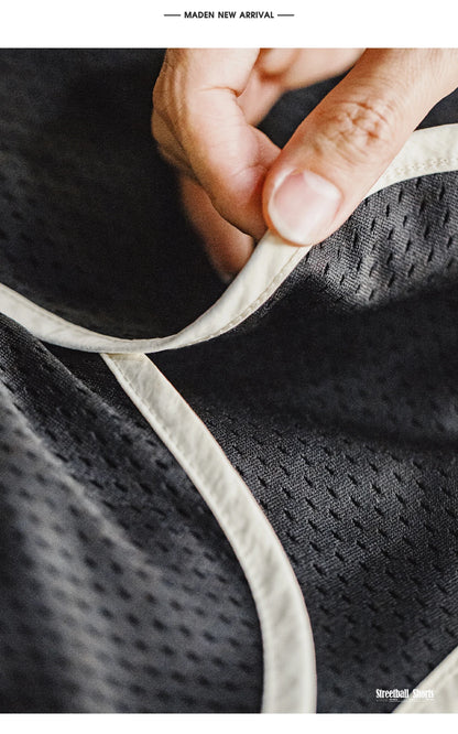 Herren Shorts aus atmungsaktivem Mesh mit elastischer Taille für den Sommer