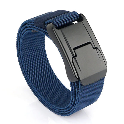 VATLY Elastik-Gürtel Herren Matte Metall-Schnalle Schnellverschluss Tactical Outdoor