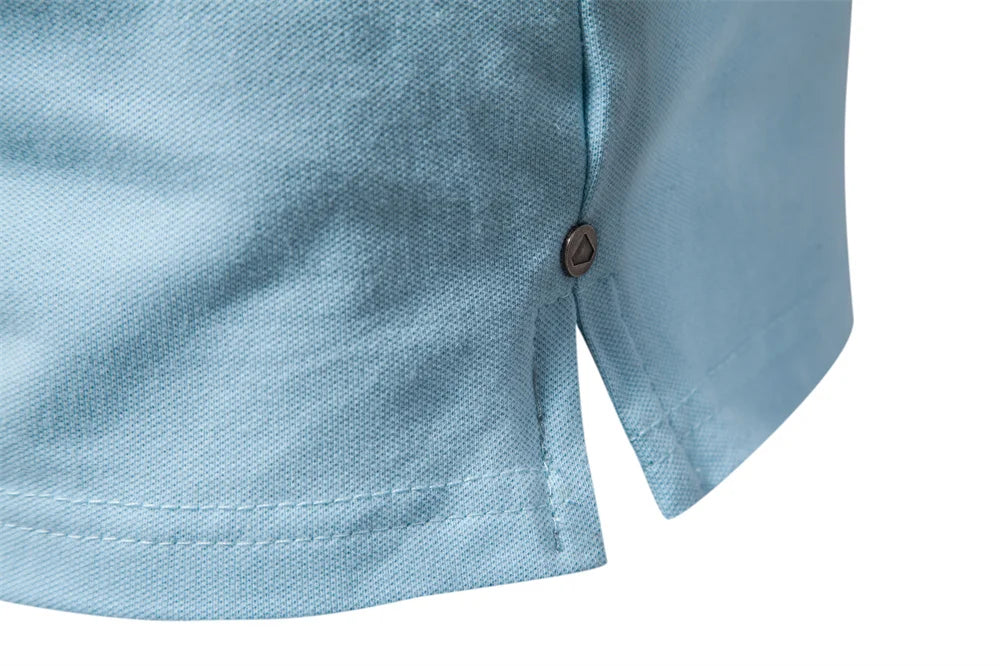 Herren Polo Shirts aus Baumwolle mit hochwertiger Stickerei für den Sommer