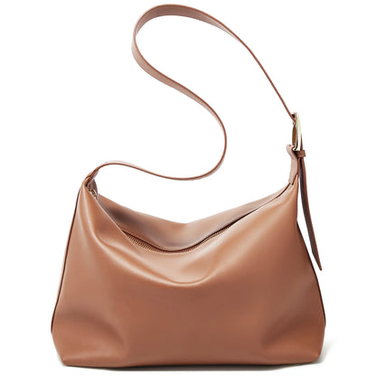 Damen Tote Tasche aus Split-Leder mit großem Fassungsvermögen Crossbody