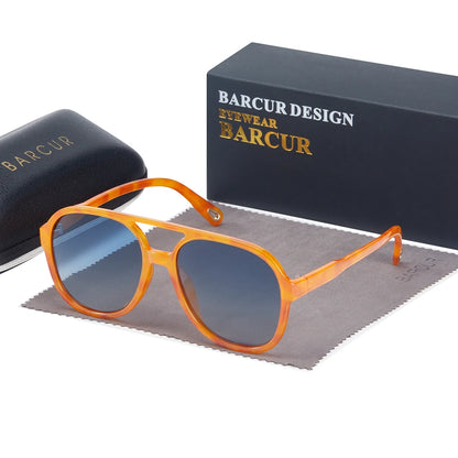 Damen-Sonnenbrille quadratisch 70er Retro Polaroid photochrom UV400