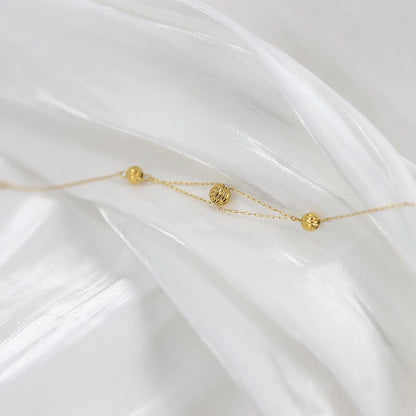 Damen-Armband minimalistisch mit Spacer-Perlen