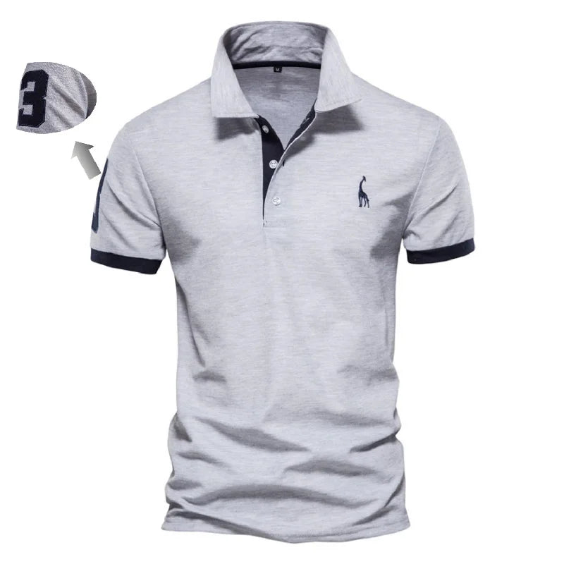Premium Herren Poloshirt Atmungsaktiv Mit 35 Baumwolle Und Slim Fit