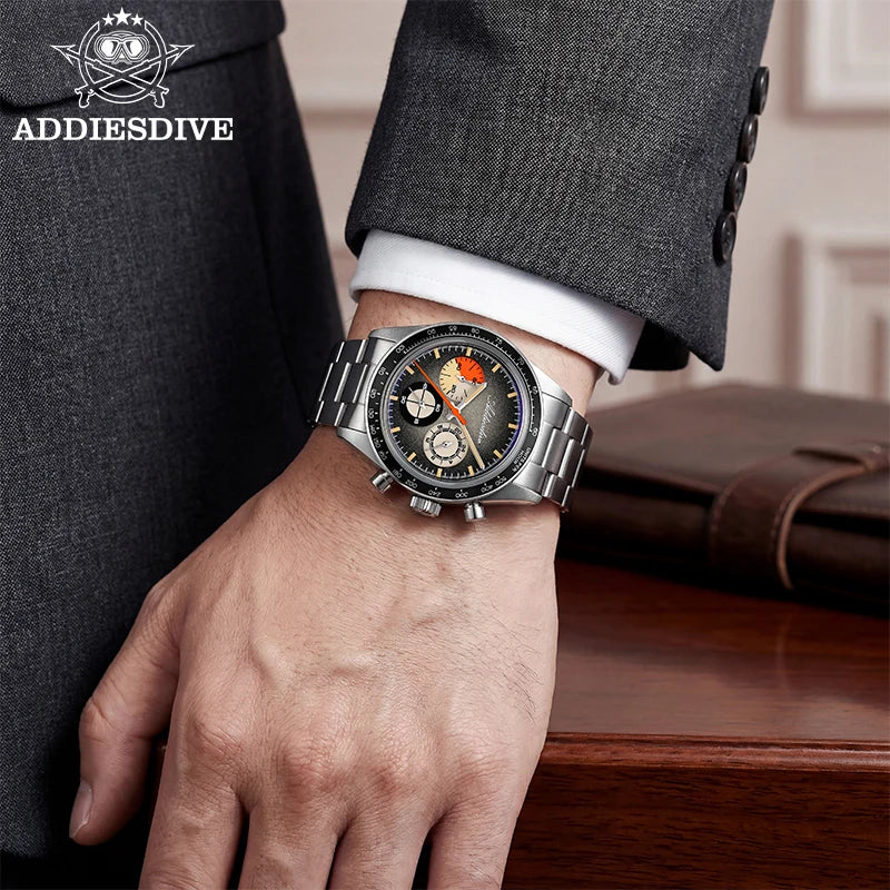 Herren-Chronograph mit OS20-Werk und Retrodesign