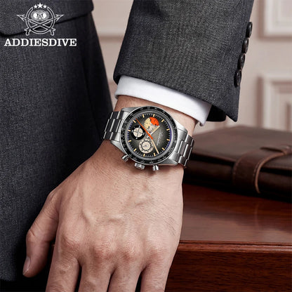 Herren-Chronograph mit OS20-Werk und Retrodesign