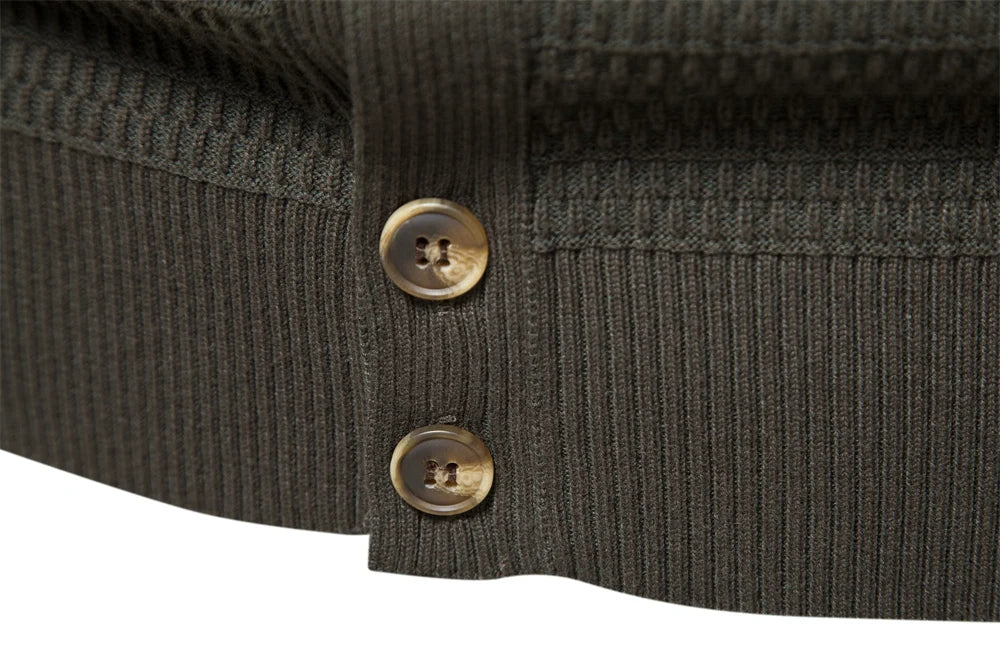 Herren Strickjacke aus Baumwolle im hochwertigen Design für die Wintermode