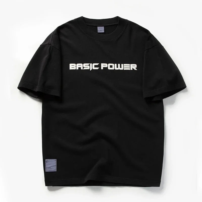 Herren T-Shirt mit Druck "Flugzeug" aus hochwertiger Baumwolle im lässigen Stil