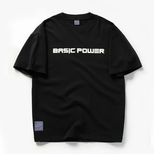Herren T-Shirt mit Druck "Flugzeug" aus hochwertiger Baumwolle im lässigen Stil