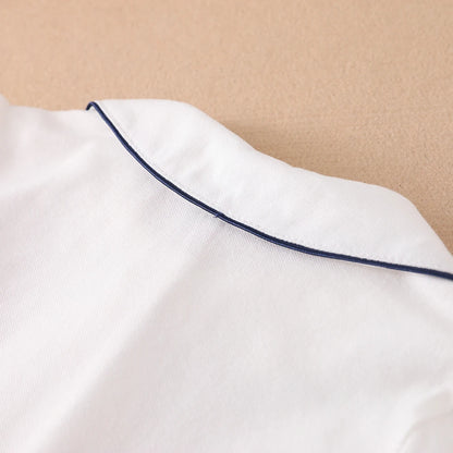Mädchen-Shirt 2025, neues Kinder-Baby, niedliches Langarm-Top, junge Mädchen, Baumwolle, Stickerei-Shirt