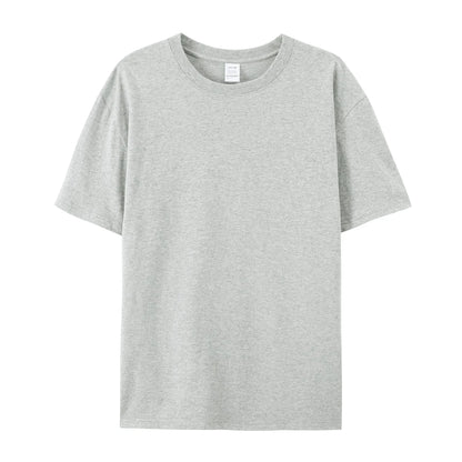 Herren Baumwolle T Shirt Leichter Oversize Schnitt Casual Sommer