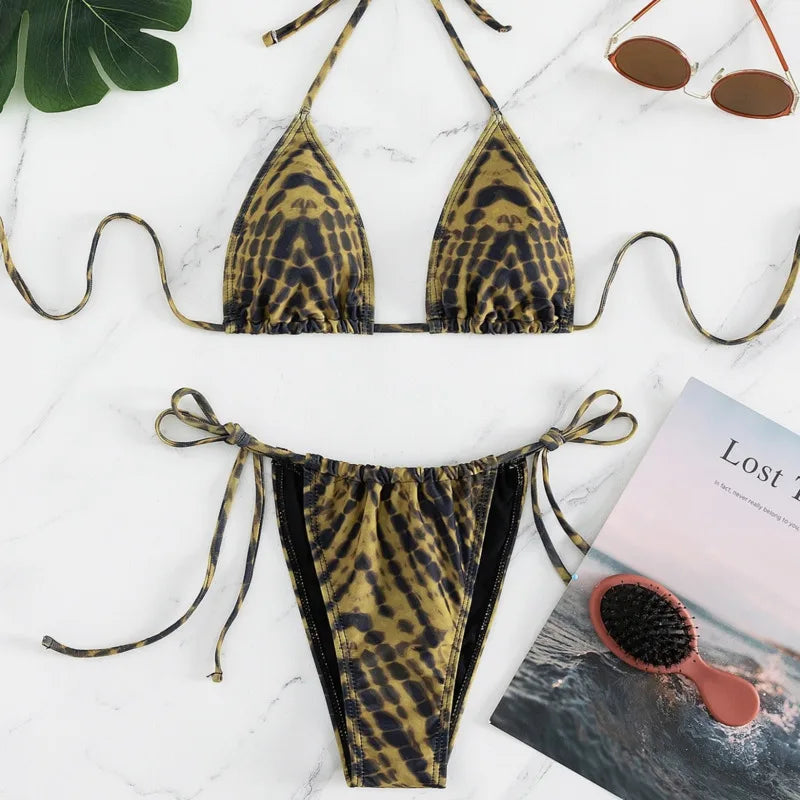 Sexy Bikini-Set mit Push-up-Effekt – Perfekt für Strand und Pool