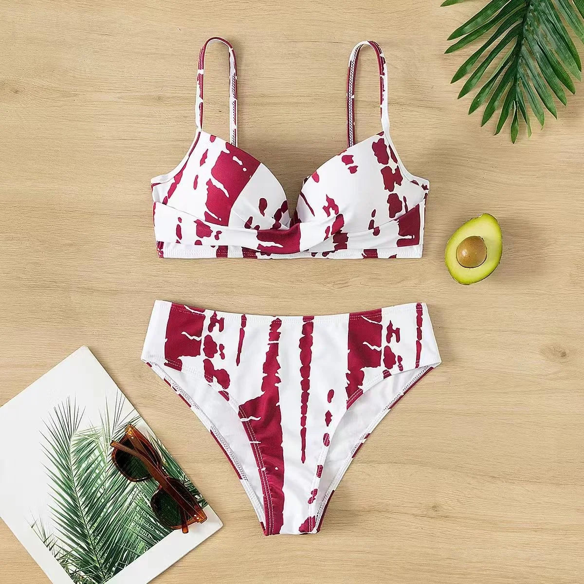 Sexy Push-Up-Bikini-Set für Damen – Brasilianischer Stil für Strand und Pool