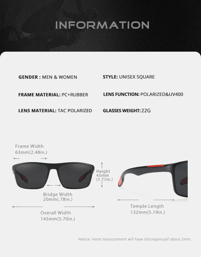 Sonnenbrille photochrom polarisiert UV400 Tag und Nacht Fahren Unisex