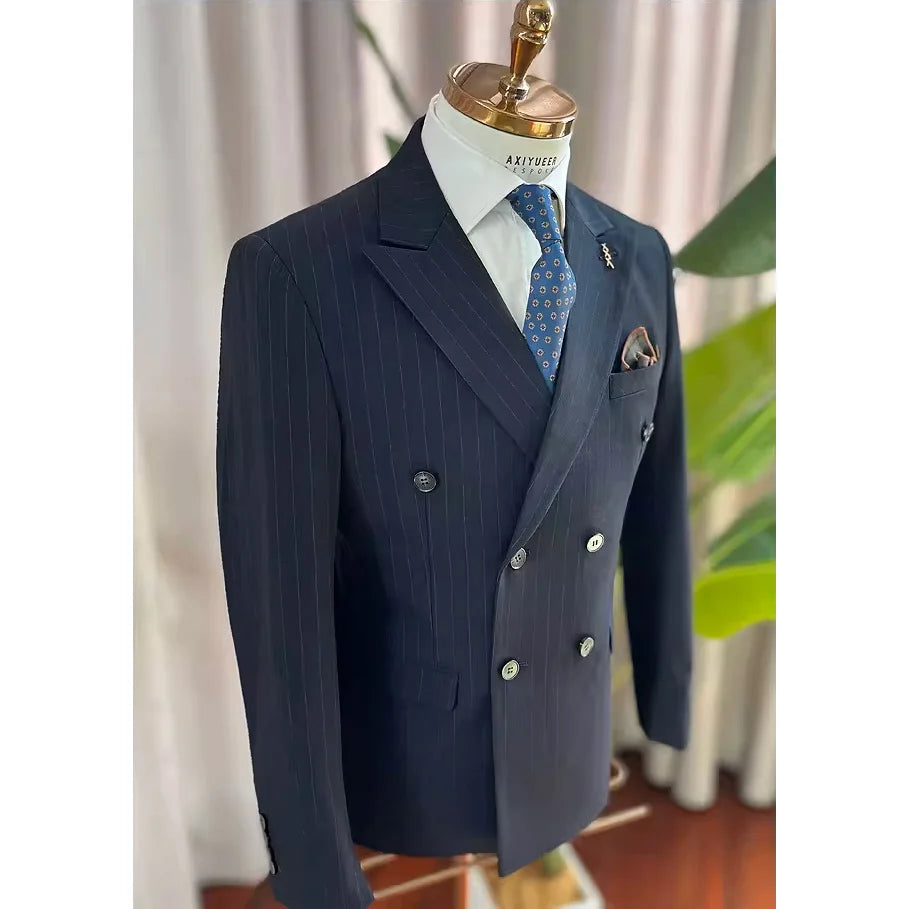 Eleganter Herrenanzug in Weiß – Slim Fit mit Blazer, Weste und Hose für Hochzeit oder Party