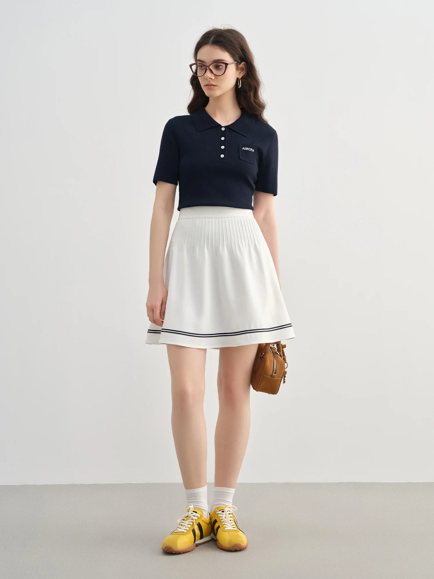 Poloshirt – Hochwertiges, elastisches Strickdesign für den Sommer