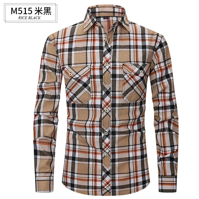 Langarm-Herrenhemd aus Eisseide – elastisch, bügelfrei und ideal für Business-Casual-Looks