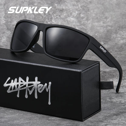 Sonnenbrille Sport Boxy UV400 polarisiert Fahren Wandern trendig