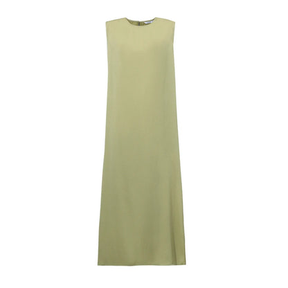 Elegantes Damen Chiffon Outfit Mit Flexibler Faltenhose
