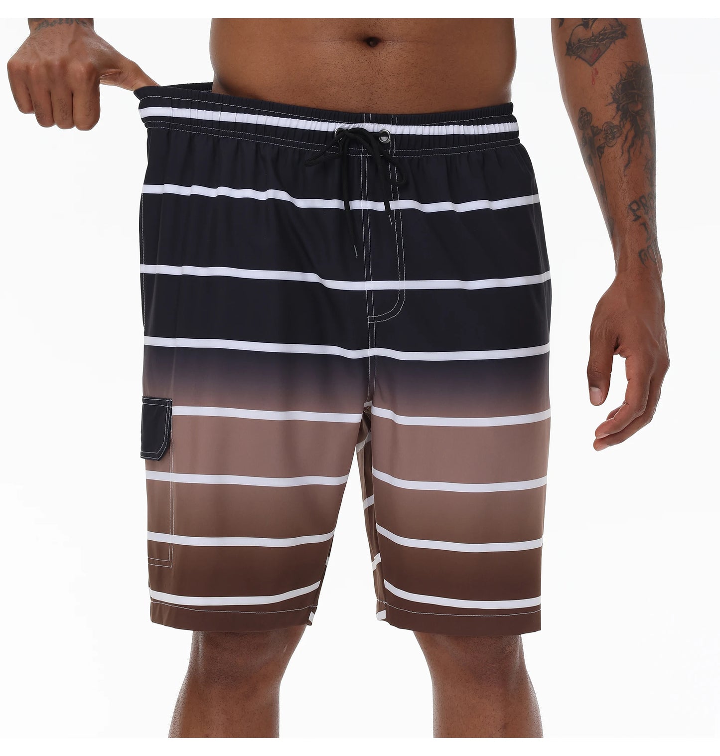 Leichte Herren-Sommershorts für Laufen, Training und Strand – atmungsaktive Badeshorts für Sport und Schwimmen
