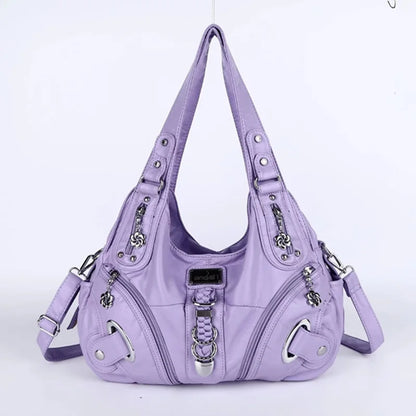 Damen-Schultertasche Multifunktionale Alltagstasche Mit Top-Griff Großes Fassungsvermögen