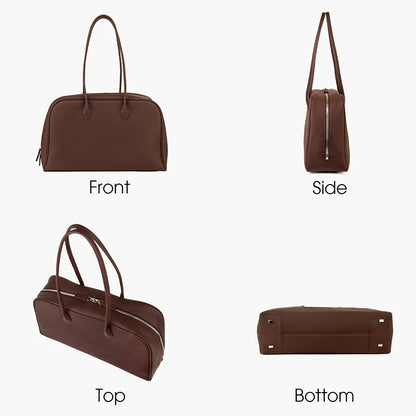 Top Layer Rindsleder Handtasche Damen | Große Tote Für Alltag