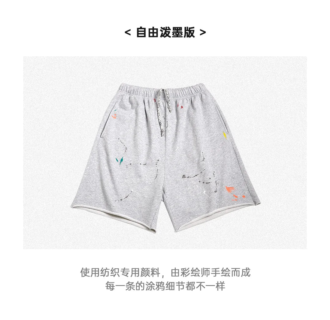 Herren Jogging Shorts in Grau mit elastischer Taille und lässiger Passform