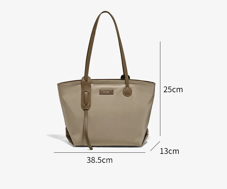 Damen Tote Bag aus weichem PU-Leder mit großem Fassungsvermögen
