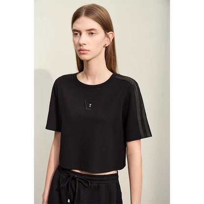 Damen Shorts im lässigen Stil mit Aushöhlung und elastischer Taille