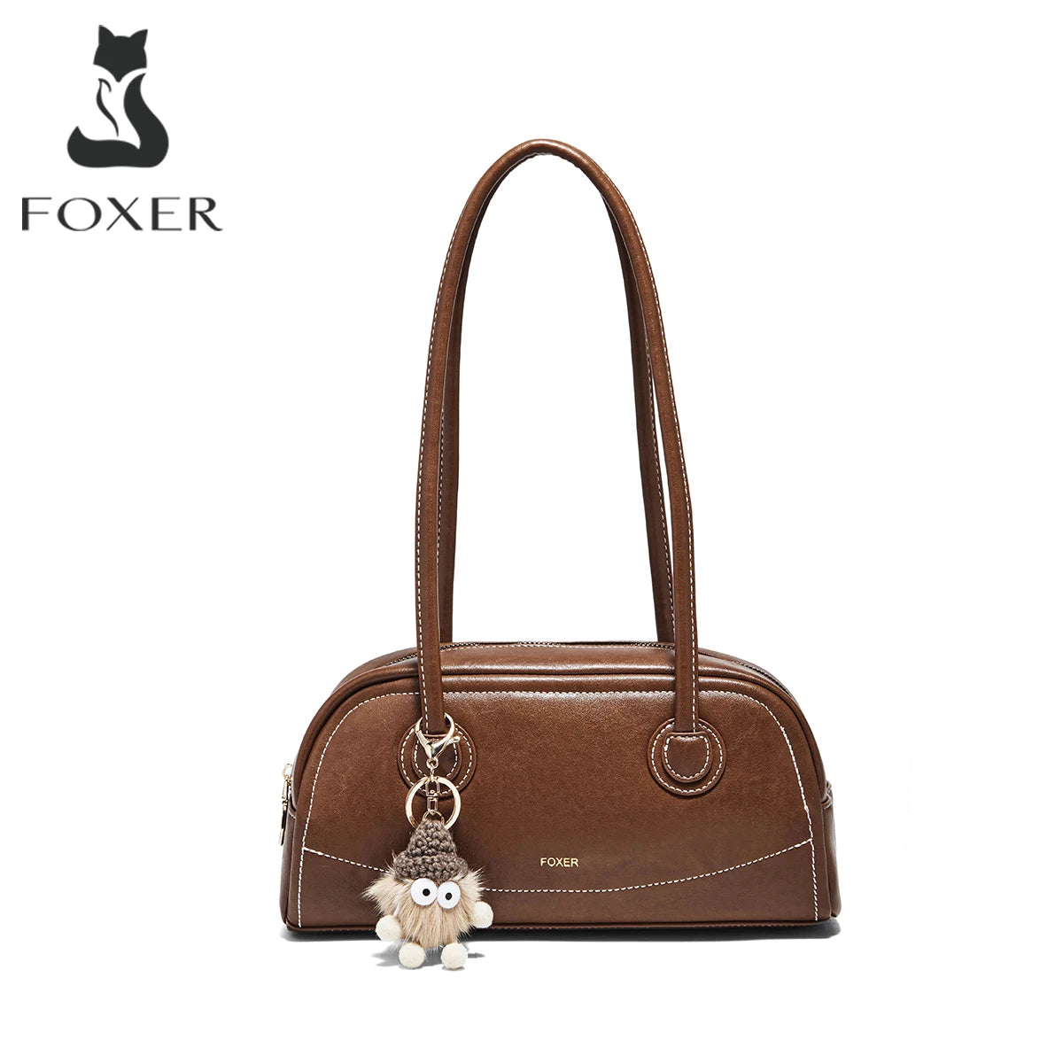 Damen Handtasche Aus PU Leather Simple Retro Stil Für Casual Commuting