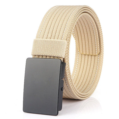 Unisex Gürtel aus Nylon mit Metall-Schnalle im taktischen Militärstil, Breite 3,8 cm