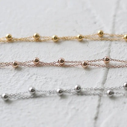 Damen-Armband Doppelperle koreanischer Trend