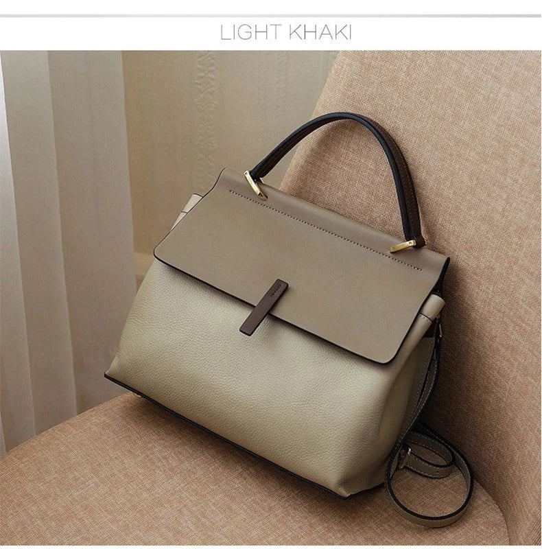 Office Damen Handtasche aus Kuhleder