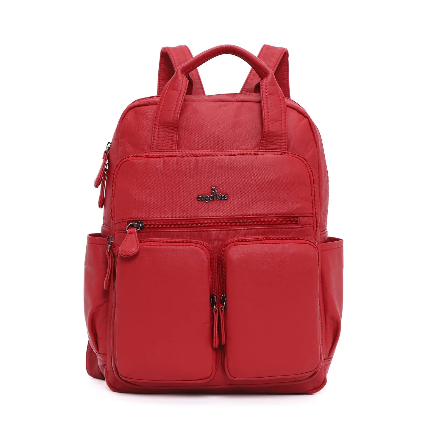 Unisex Schulrucksack Großes Fassungsvermögen mit Mehrfachtaschen und weichen Schultergurten für Alltag und Schule
