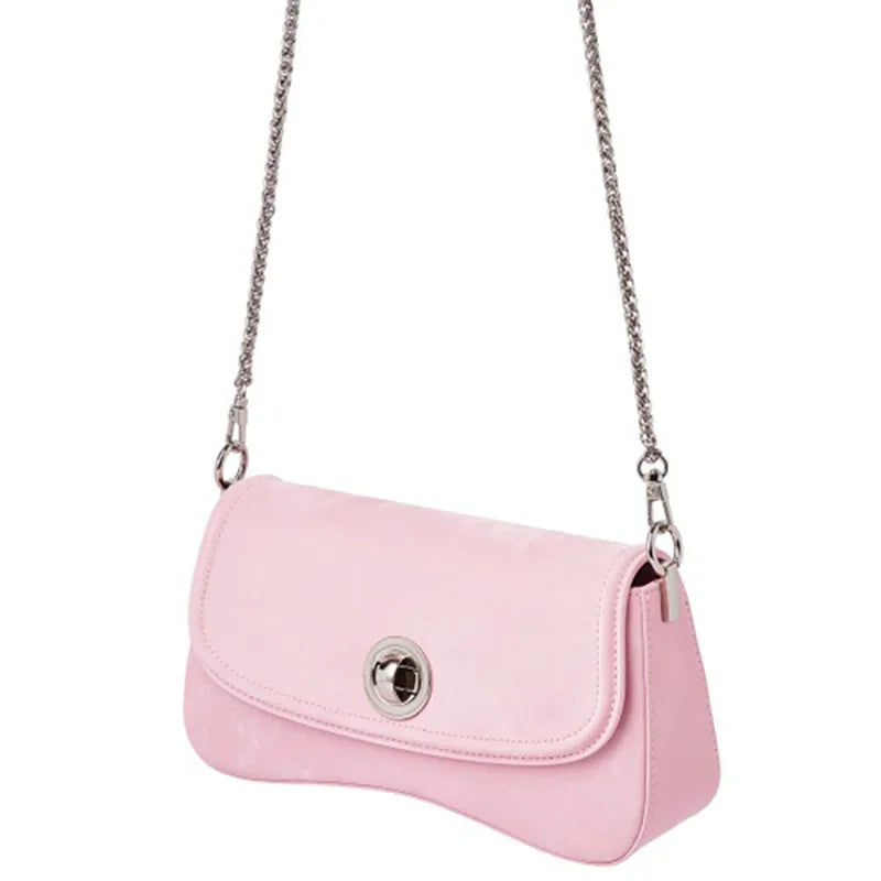 Natürliche Rindleder Schultertasche Frühlingslook
