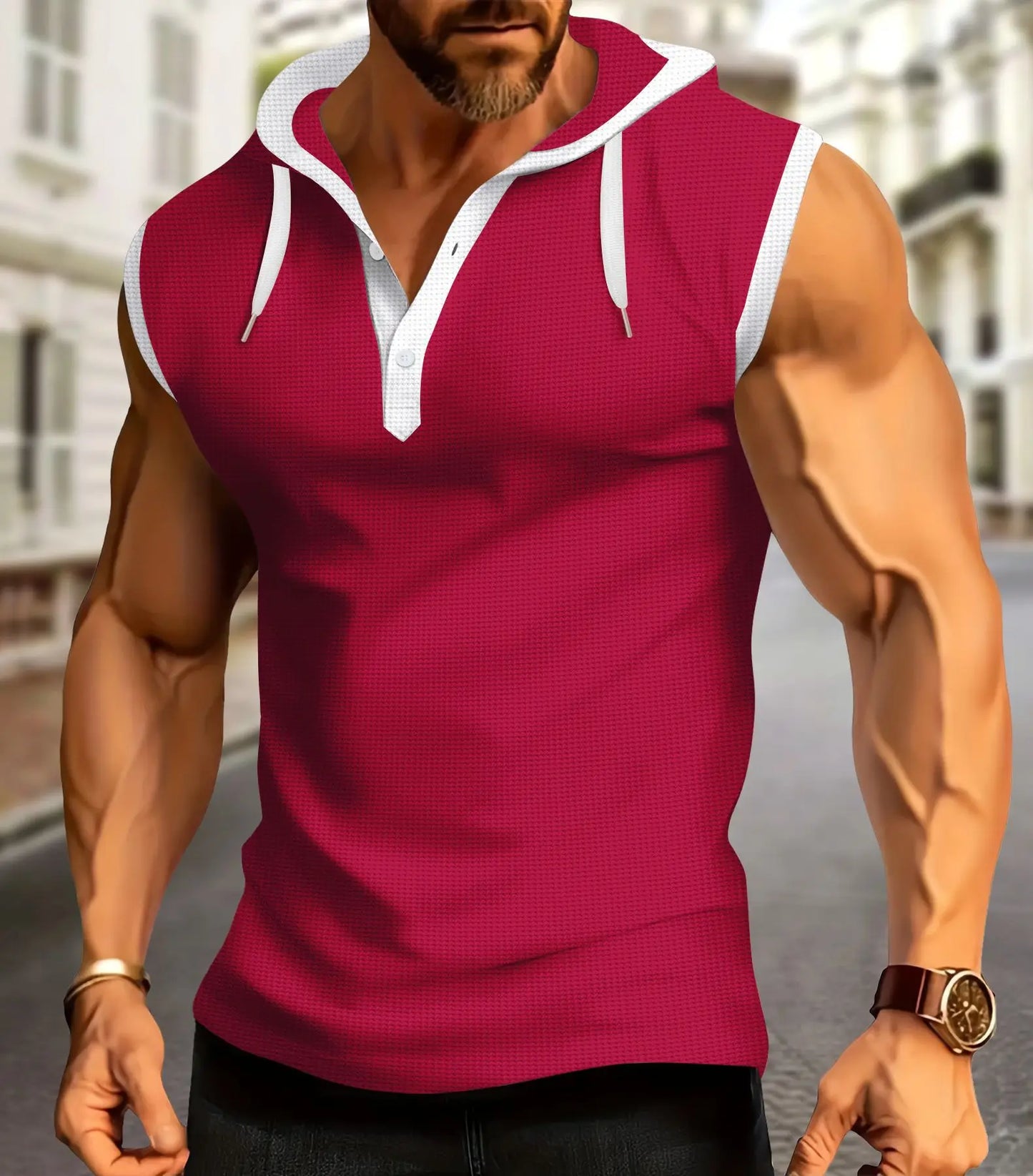 Kurzärmeliges Herren-T-Shirt mit 3D-Digitaldruck und Cartoon-Tiermotiv – ideal für den Sommer