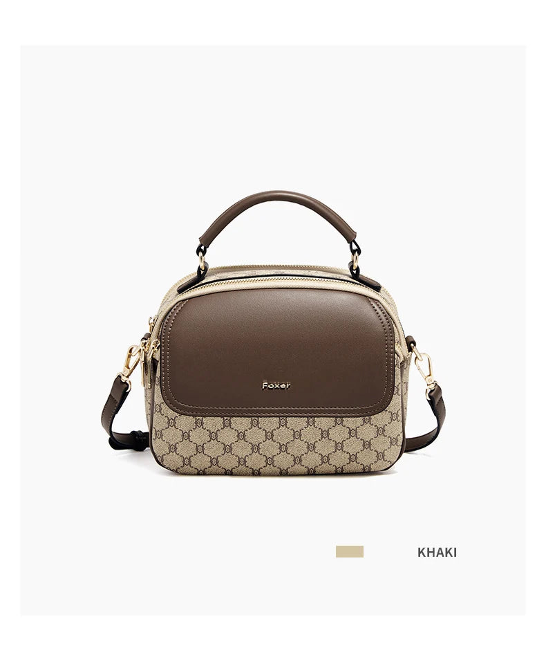 Damen-Boston-Tasche aus PVC-Leder Robustes Alltagsbegleiter für Arbeit und Freizeit