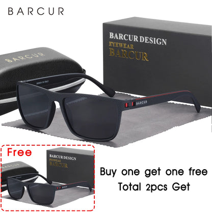 Sonnenbrille TR90 Sport polarisiert leicht UV400 Herren Damen B