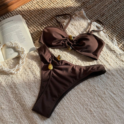 Sexy Push-Up-Bikini-Set für Damen – ideal für Strand und Pool