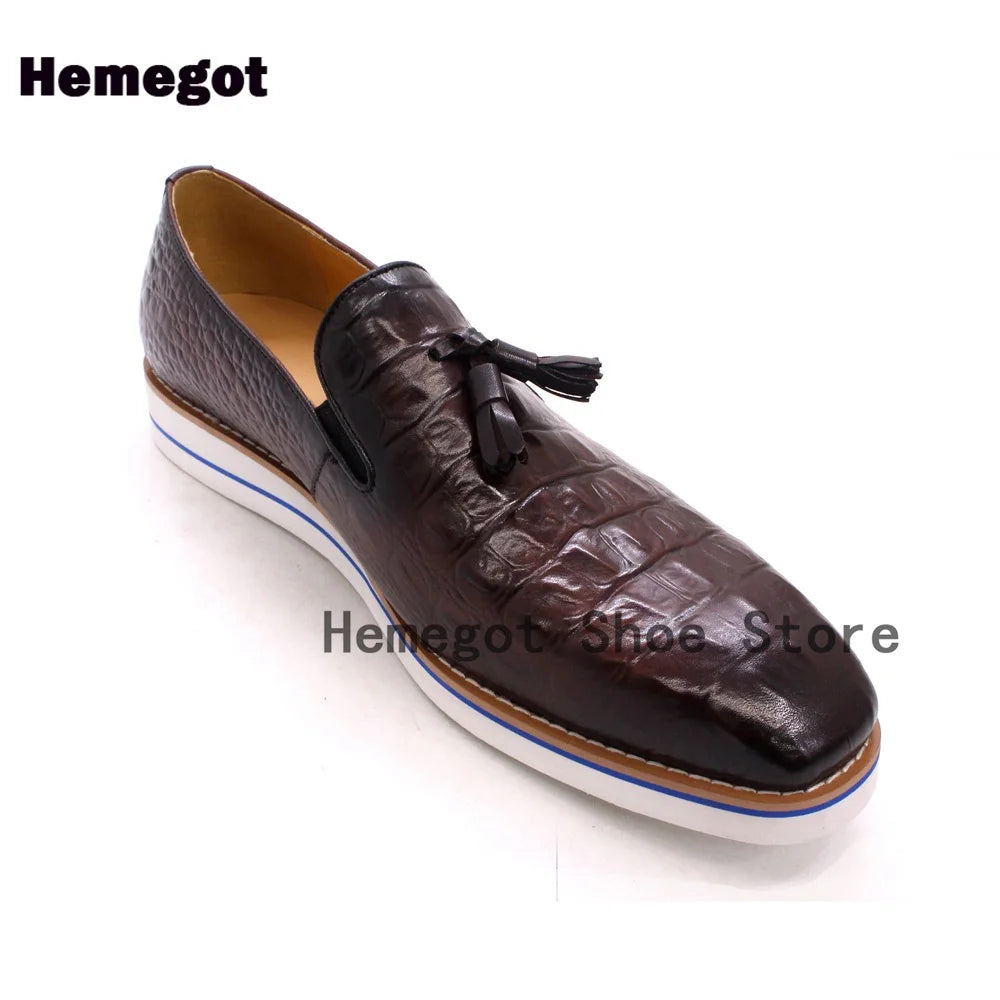 Elegante Herren-Loafer mit dicker Sohle – stilvoll & komfortabel