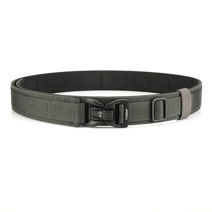 Herren-Taktischer Gürtel aus Nylon mit Metall-Schnellverschluss, Robuster Militärstil, 3,8 cm Breite