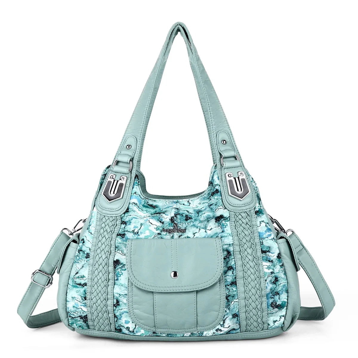 Modische Damen-Handtasche Stilvoll Elegant Vielseitig Kombinierbar Mit Großem Fassungsvermögen