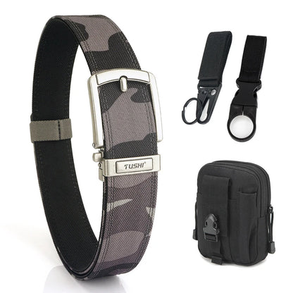 VATLY Rigid Tactical Gürtel Herren Nylon Metall-Schnalle Duty Casual