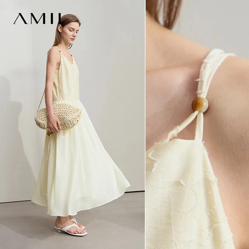 Elegantes Damenkleid Mit Viskose Blumenmuster Und Perlen