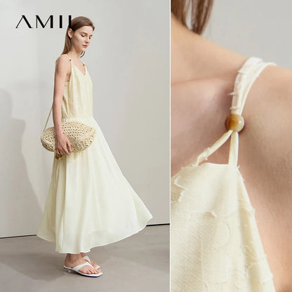 Elegantes Damenkleid Mit Viskose Blumenmuster Und Perlen