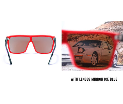 Sonnenbrille einteilig polarisiert UV400 5-Scharnier Herren