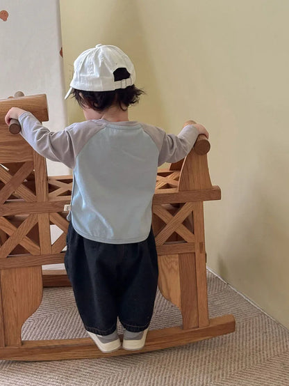 Kinder Casual Hosen aus Denim in Blau für Jungen im Herbst